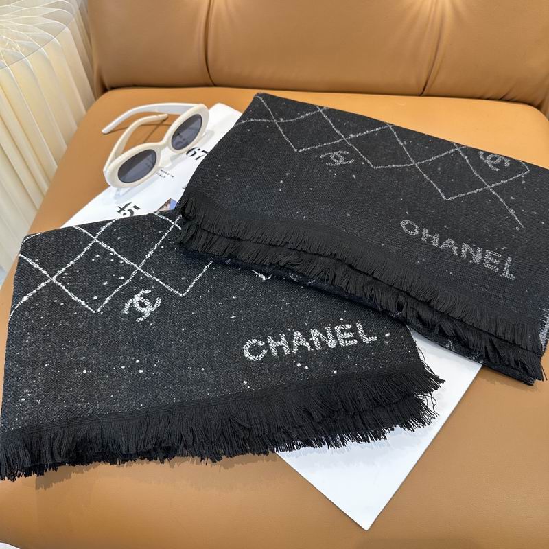 Chanel scarf 190X68cm dx17